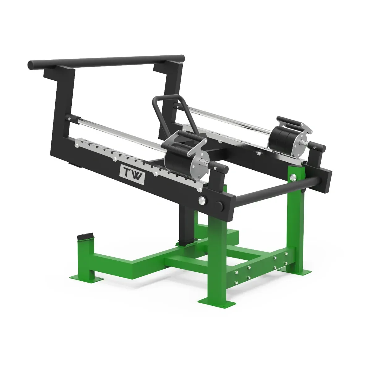 Outdoor squat fitness machine