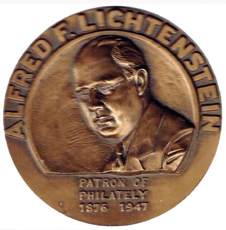 Alfred F. Lichtenstein Medal - Bronze color