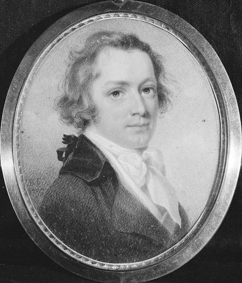 A colonial gentlemen without a wig