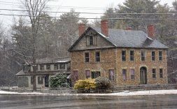 Stone House Tavern in Winter