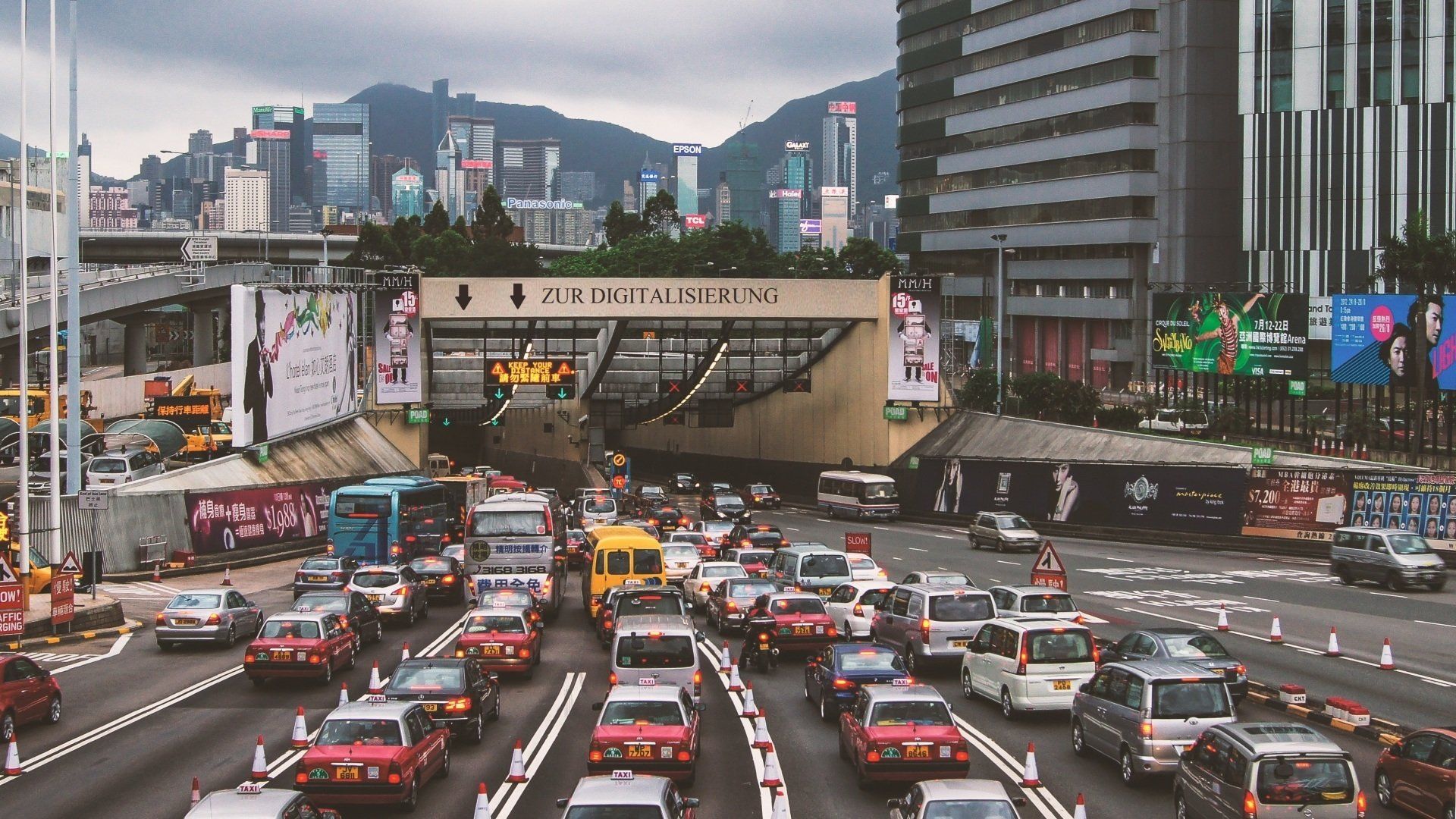 Foto CROSS HARBOUR TUNNEL, Hongkong