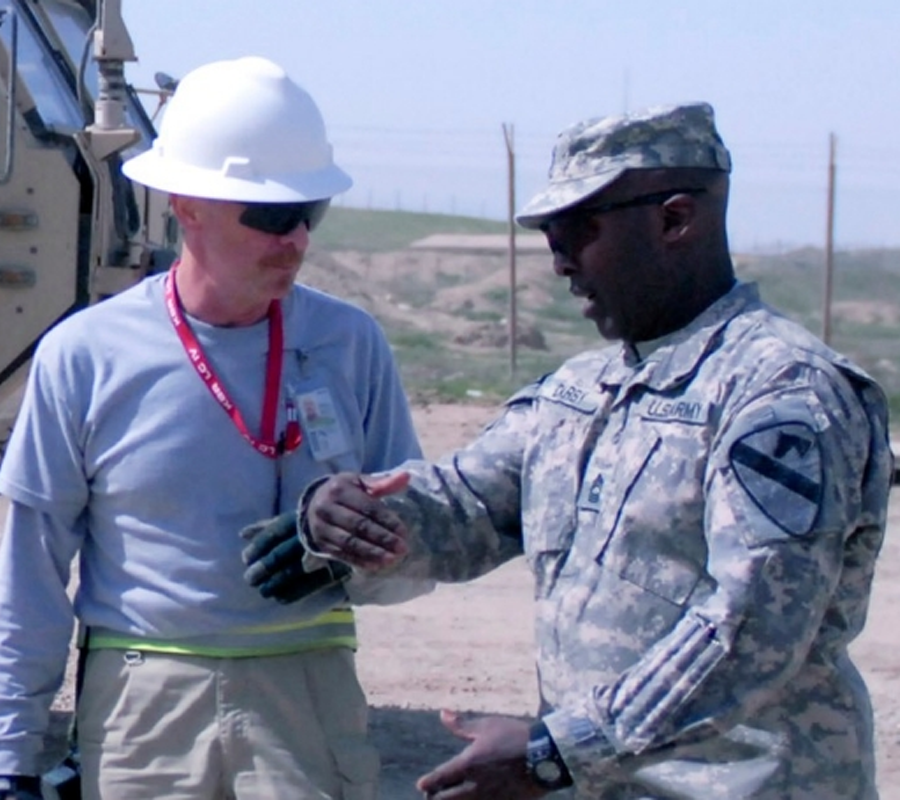a government official and contractor