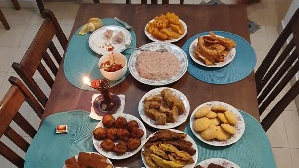 Festessen für Neues Jahr