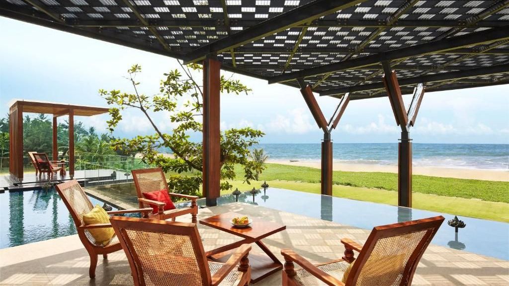 Sentindo Heritance Negombo Sentindo Heritance Hotel Negombo Sri Lanka Sitzplatz mit Meerblick