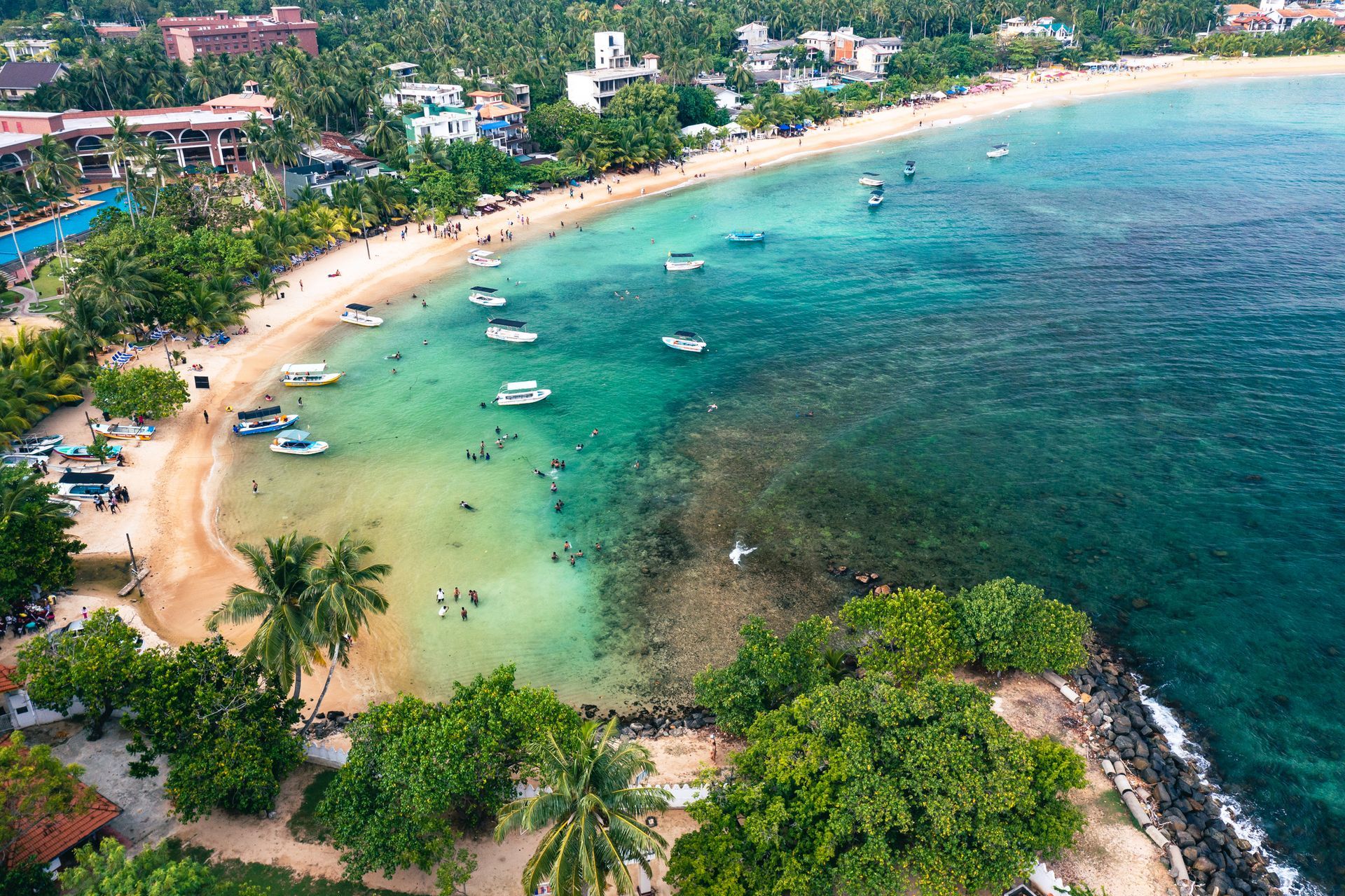 Unawatuna Beach Sommerrundreise srilanka explorer de