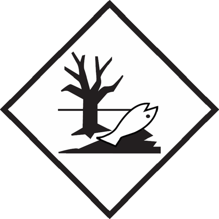 ETICHETTA ADR MARCHIO PERICOLOSO PER L'AMBIENTE