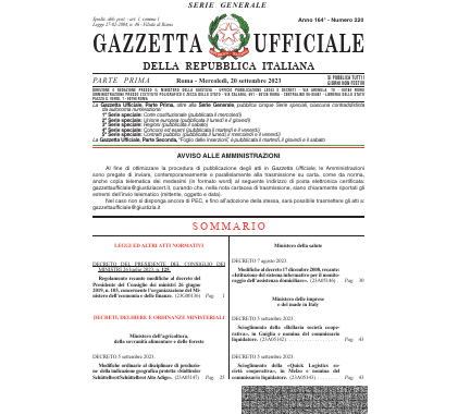 Decreto recepimento ADR 2025