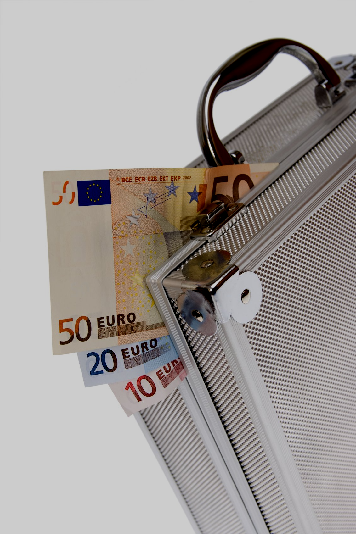 Walizka z pieniedzmi