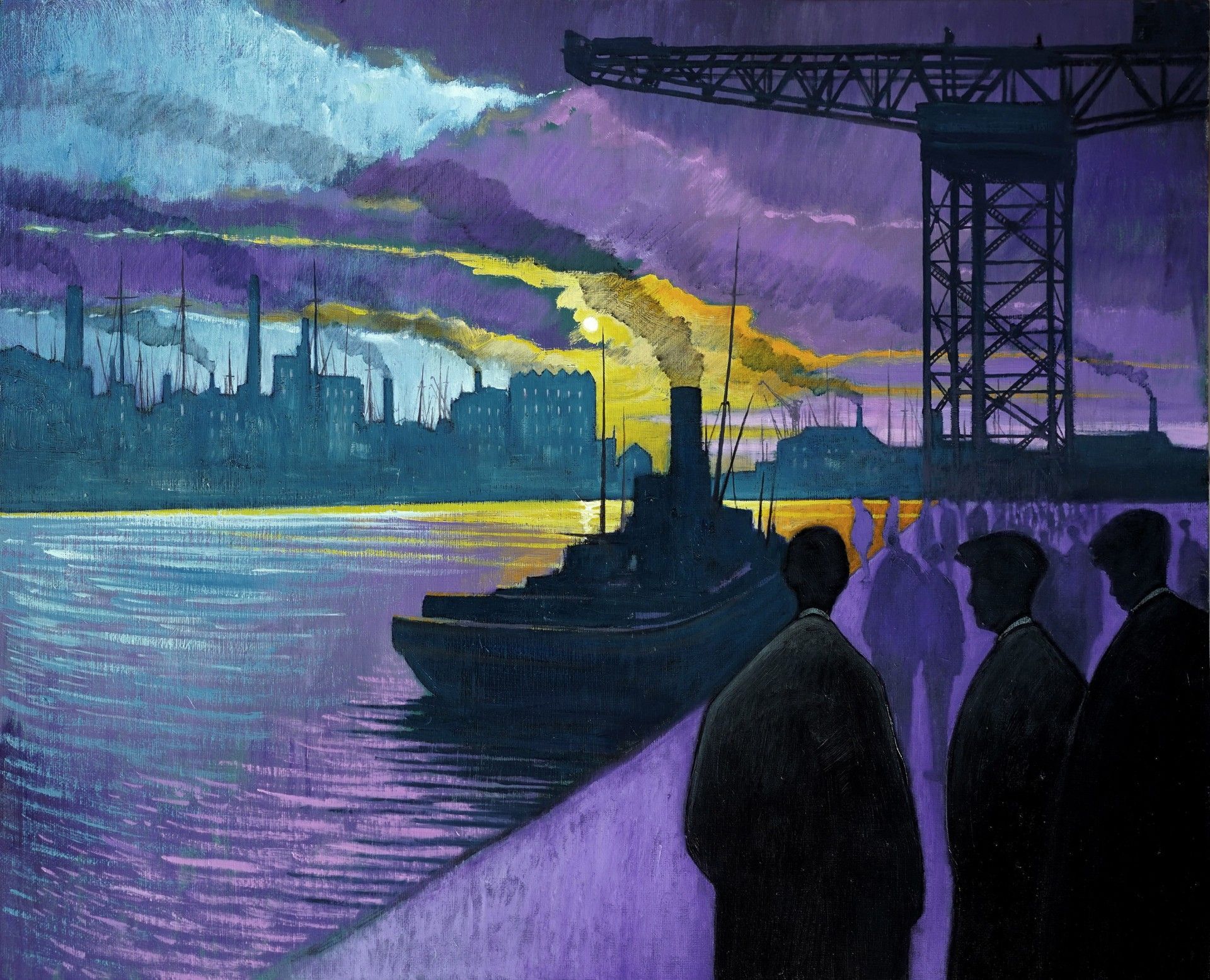 Ryan Mutter
Shipyards Ship Yards
Glasgow River Clyde