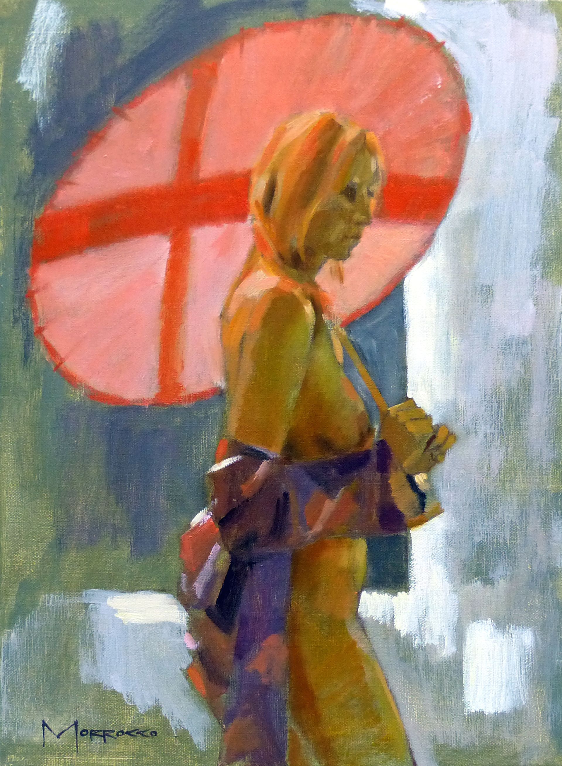 Jack Morrocco
Figurative
Red Parasol
Female Lady