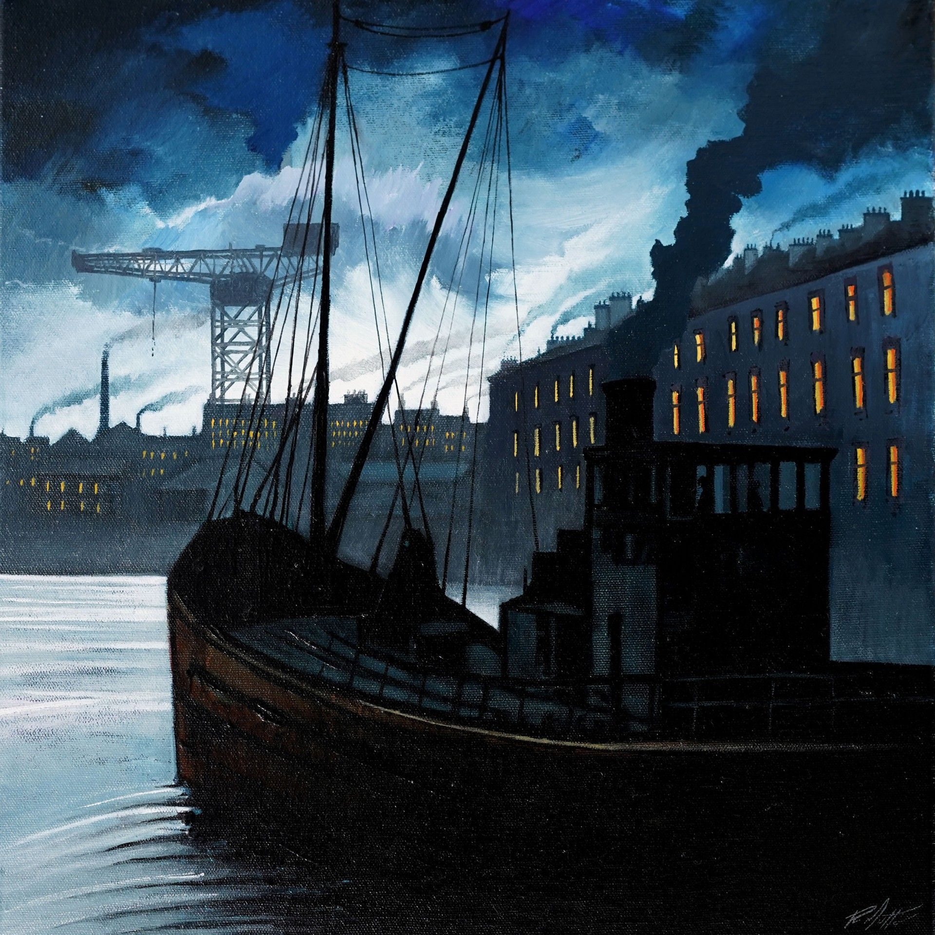 Ryan Mutter
Shipyards Ship Yards
Glasgow River Clyde Puffer