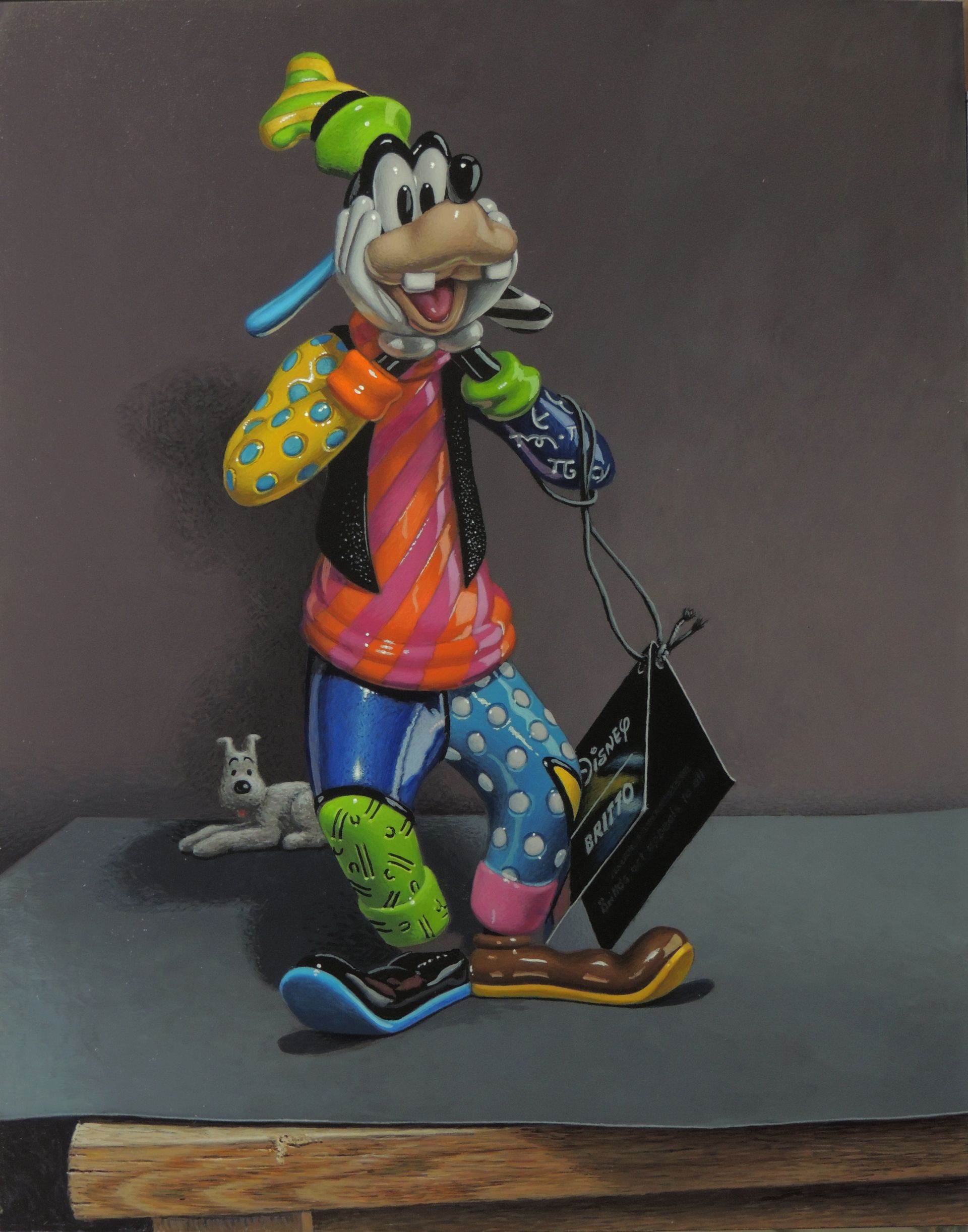 Two Dogs
Acrylic on Board
Brian Henderson Comic Cartoon Genre