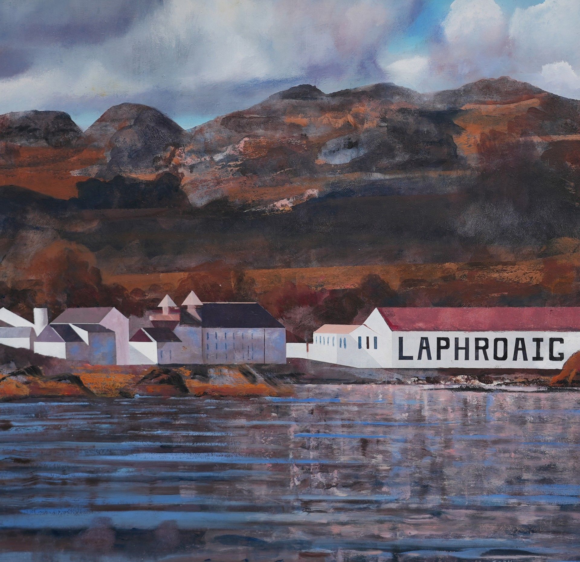 Laphroaig Distillery
Acrylic on Board
Euan McGregor PAI