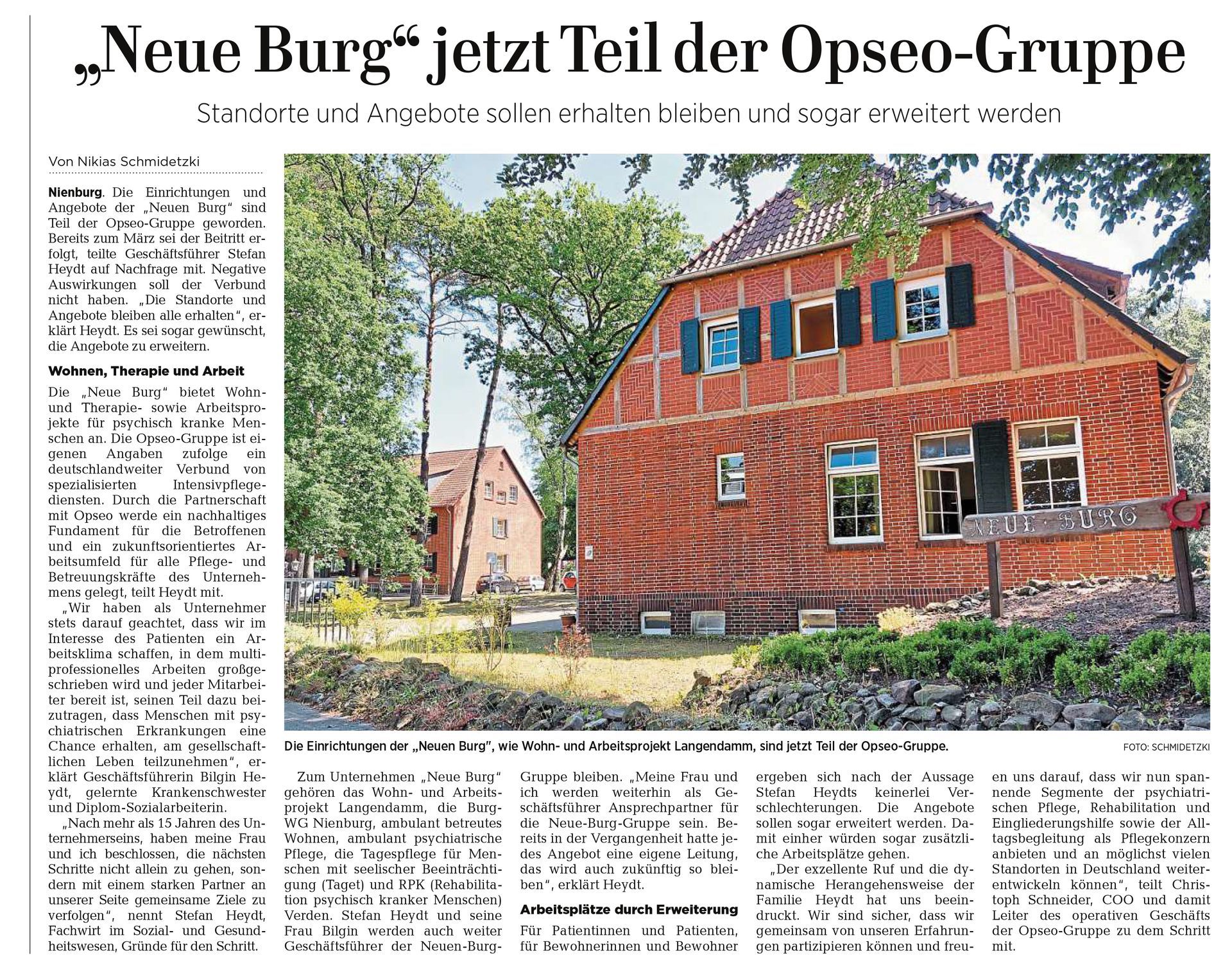 Zeitungsartikel