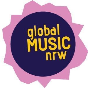 Das Logo vom Global Music NRW Festival 2023