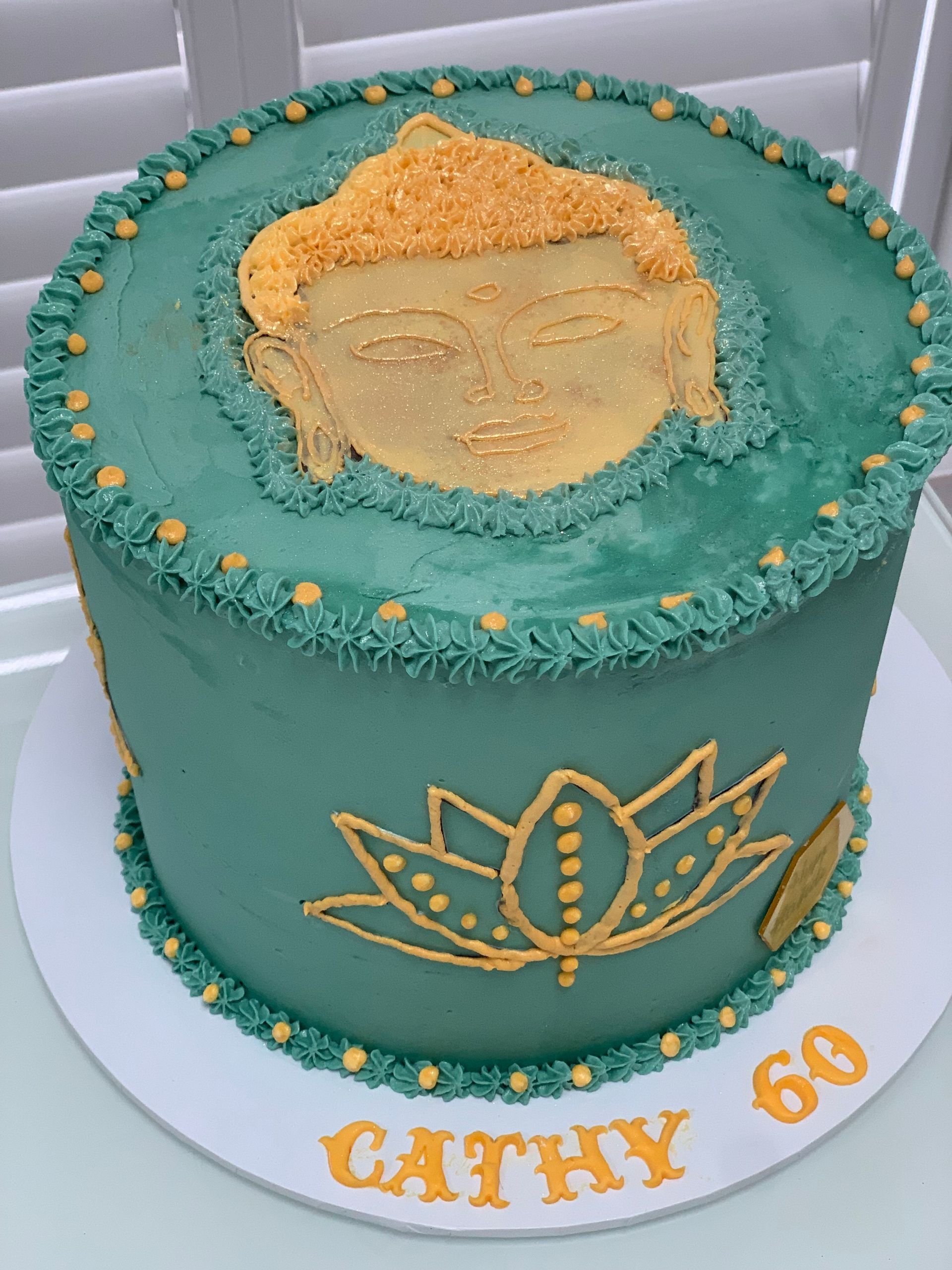 Spiritual Buddha Cake