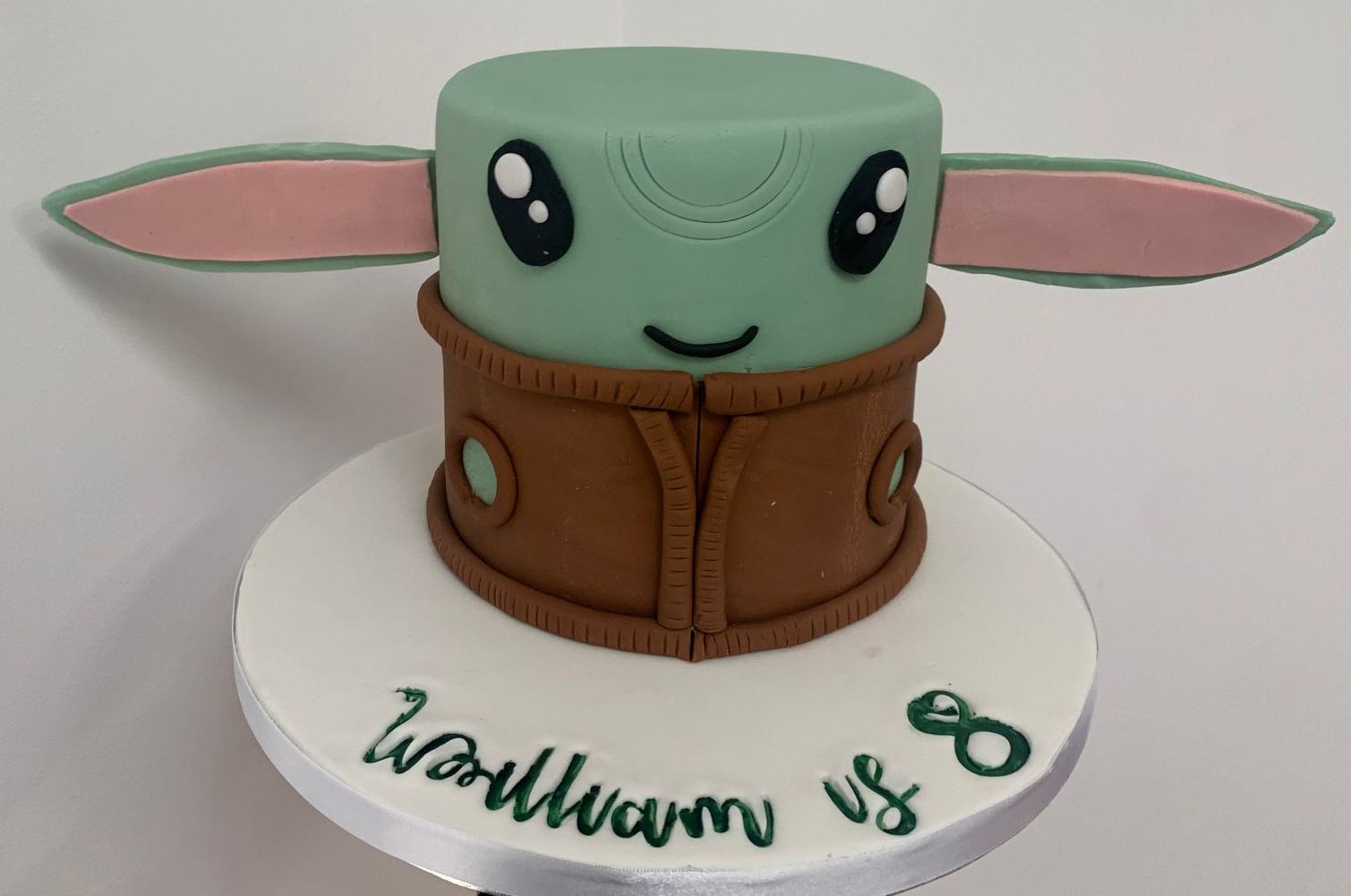 Baby Yoda/ Grogu Cake