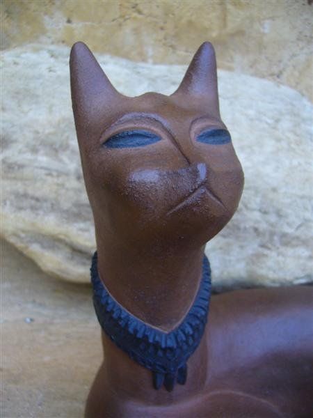 Chat Terre Brune Enfumée & Cirée