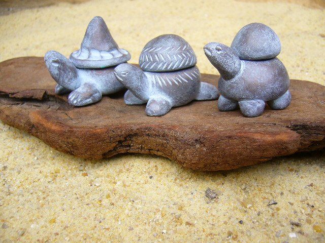 Tortues terre Patine Bronze Clair