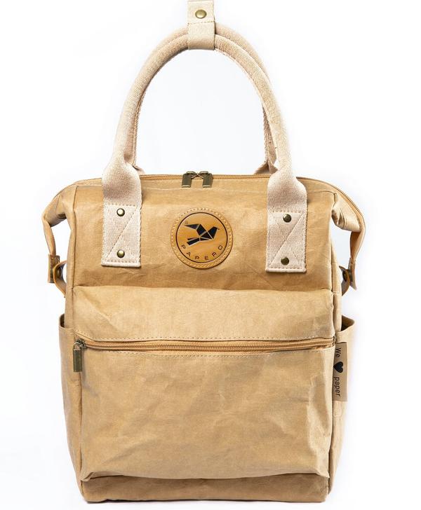 Rolltop Rucksack aus Papier nachhaltig Greenrebel