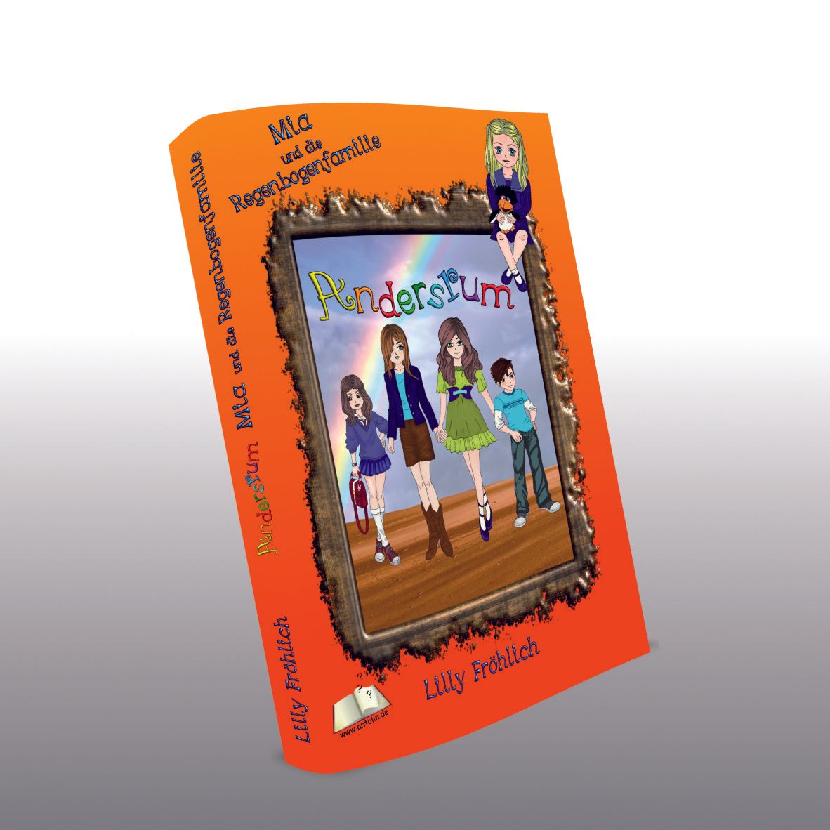 Kinderbuch Regenbogenfamilie Andersrum - Mia und die Regenbogenfamilie