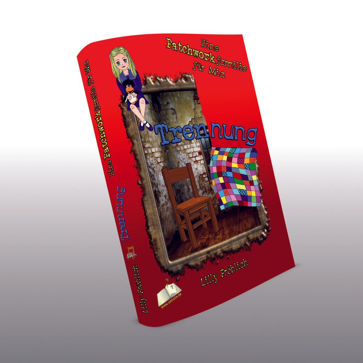 Kinderbuch Patchworkfamilie Trennung - Eine Patchworkfamilie für Mia