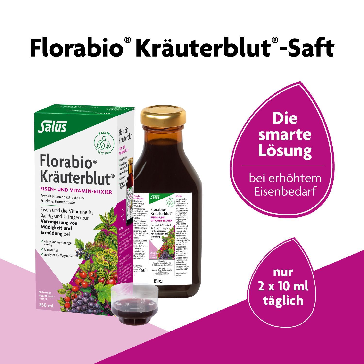 florabio kräuterblut packung und flasche