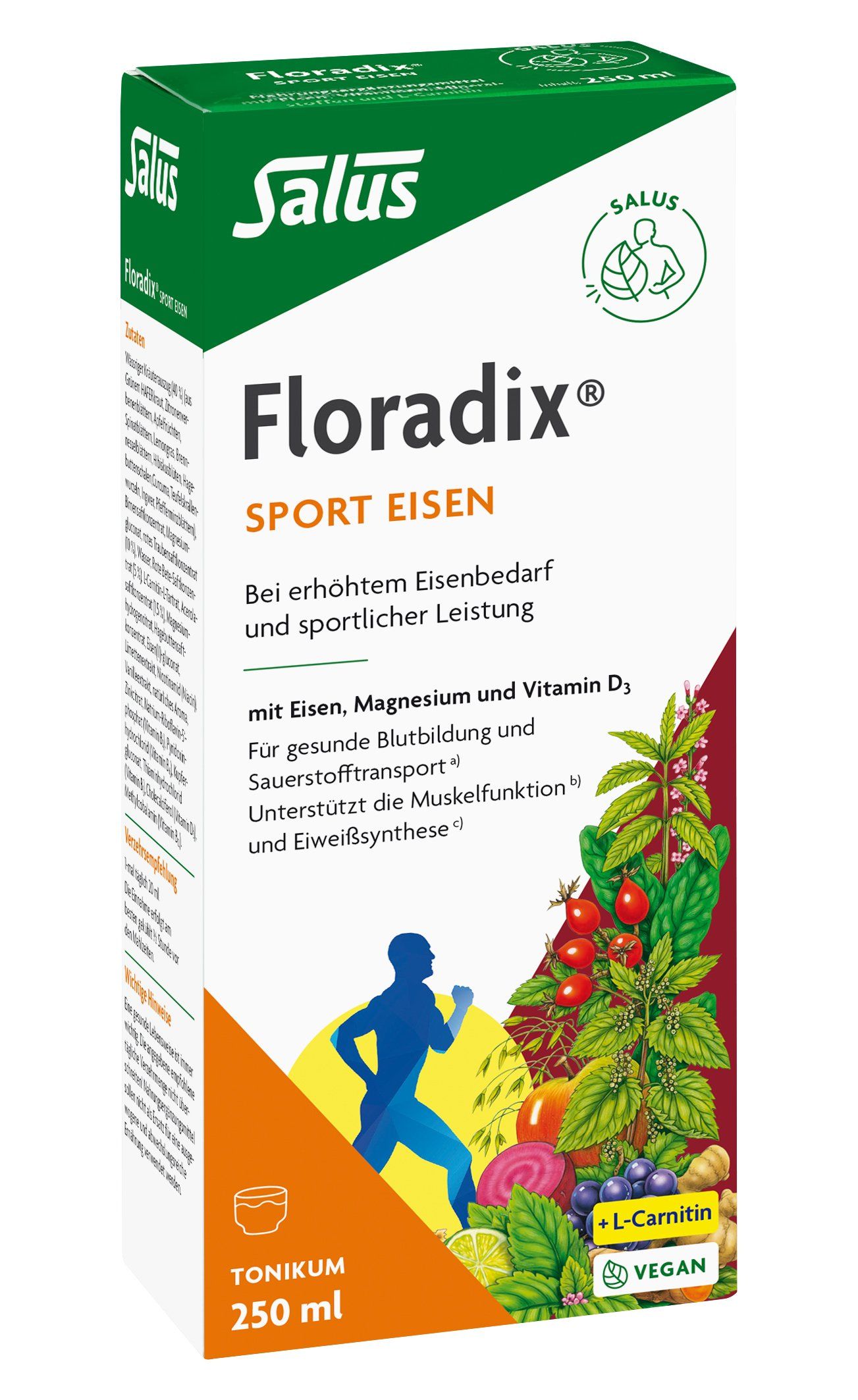 Floradix Sport Eisen Verpackung