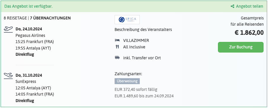 TUI Magic Life Masmavi Angebot Pauschalreise