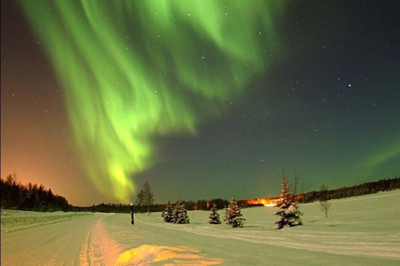 Fernreise nach Finnland zu den Polarlichtern