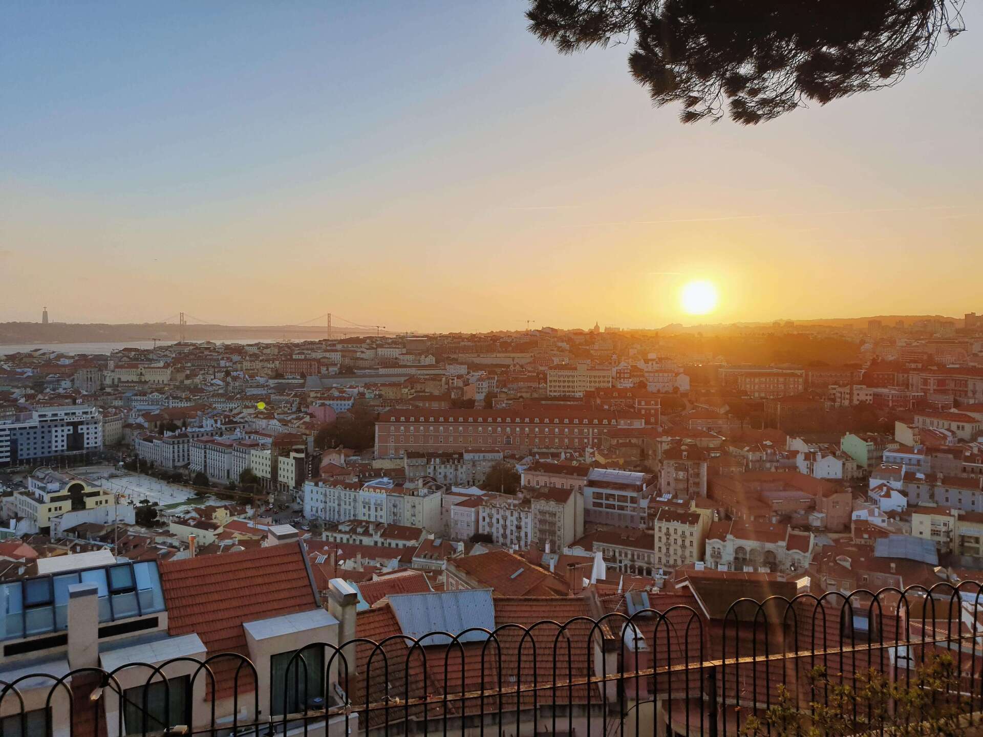 Lissabon Sonnenuntergang Erfahrungsbericht Lissabon Städtetrip Tipps und Ideen