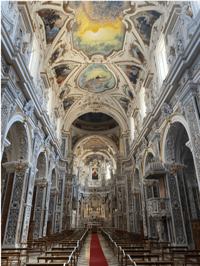 Innenansicht Kirche Palermo