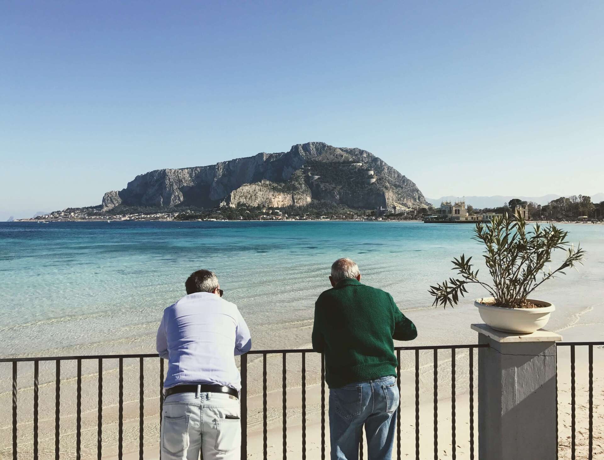 Strand von Mondello Palermo