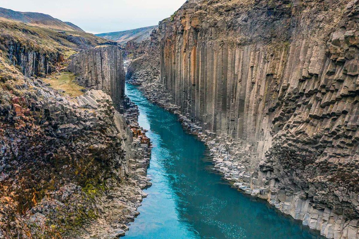 Studlagil Canyon