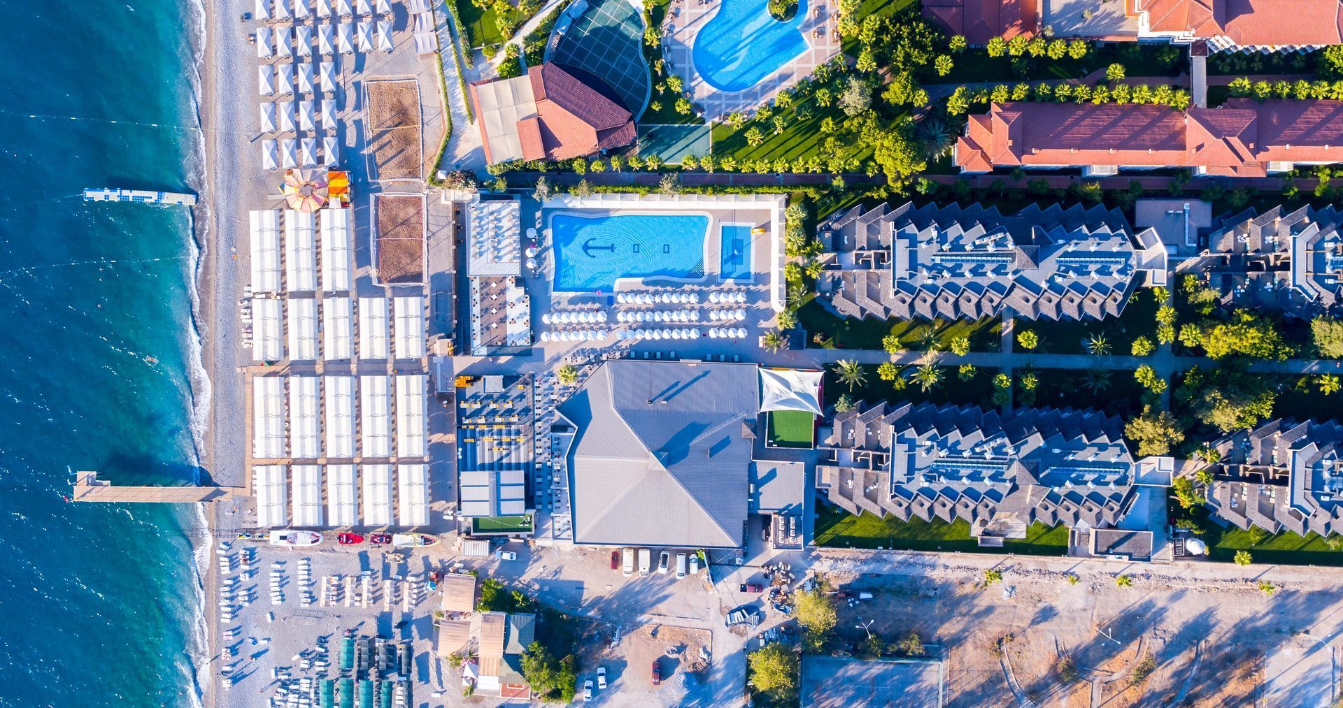 Sailors Beach Club Draufsicht