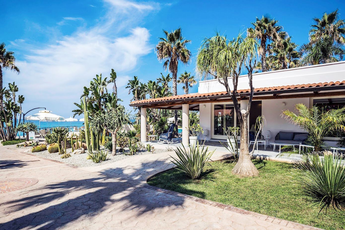 großzügige Gartenanlage