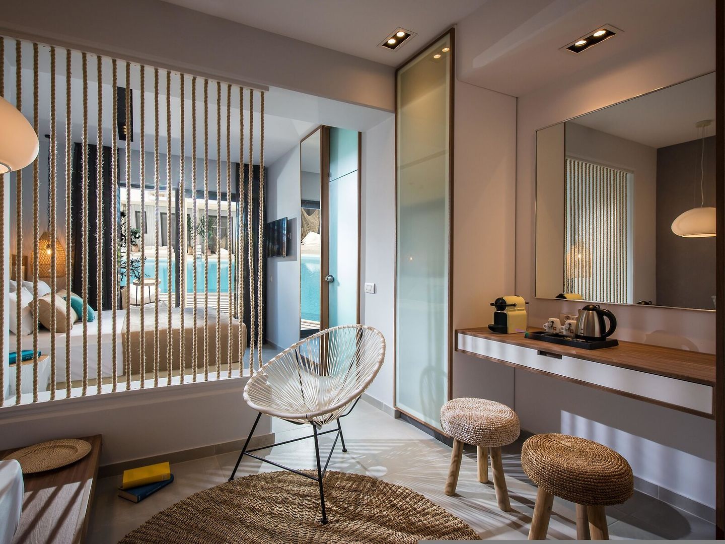 Paralos Lifestyle Beach moderne Zimmer