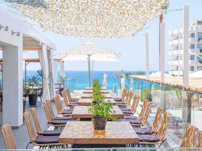 Meerblick vom Restaurant