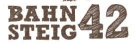 Logo-Schriftzug Bahnsteig 42