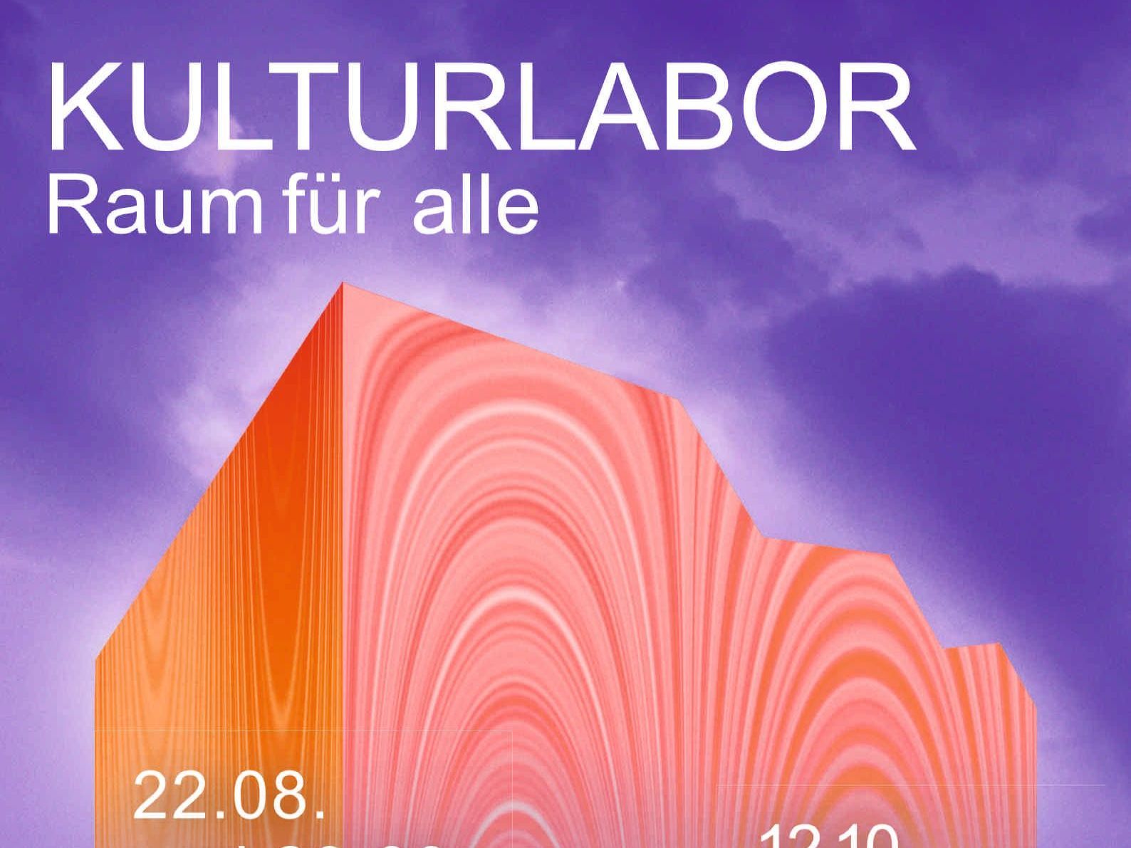 Ausschnitt des Plakates Kulturlabor Raum für alle.
