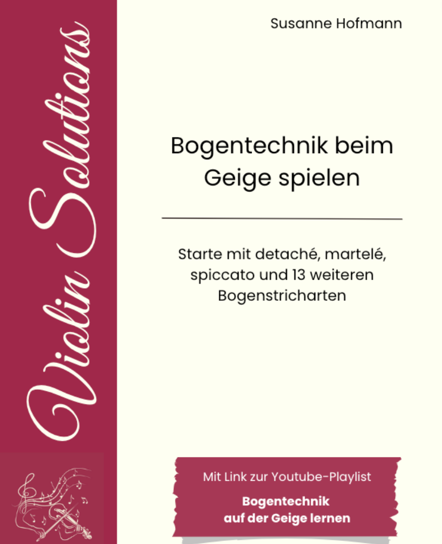 Bogentechnik-Booster Susanne Hofmann Violine