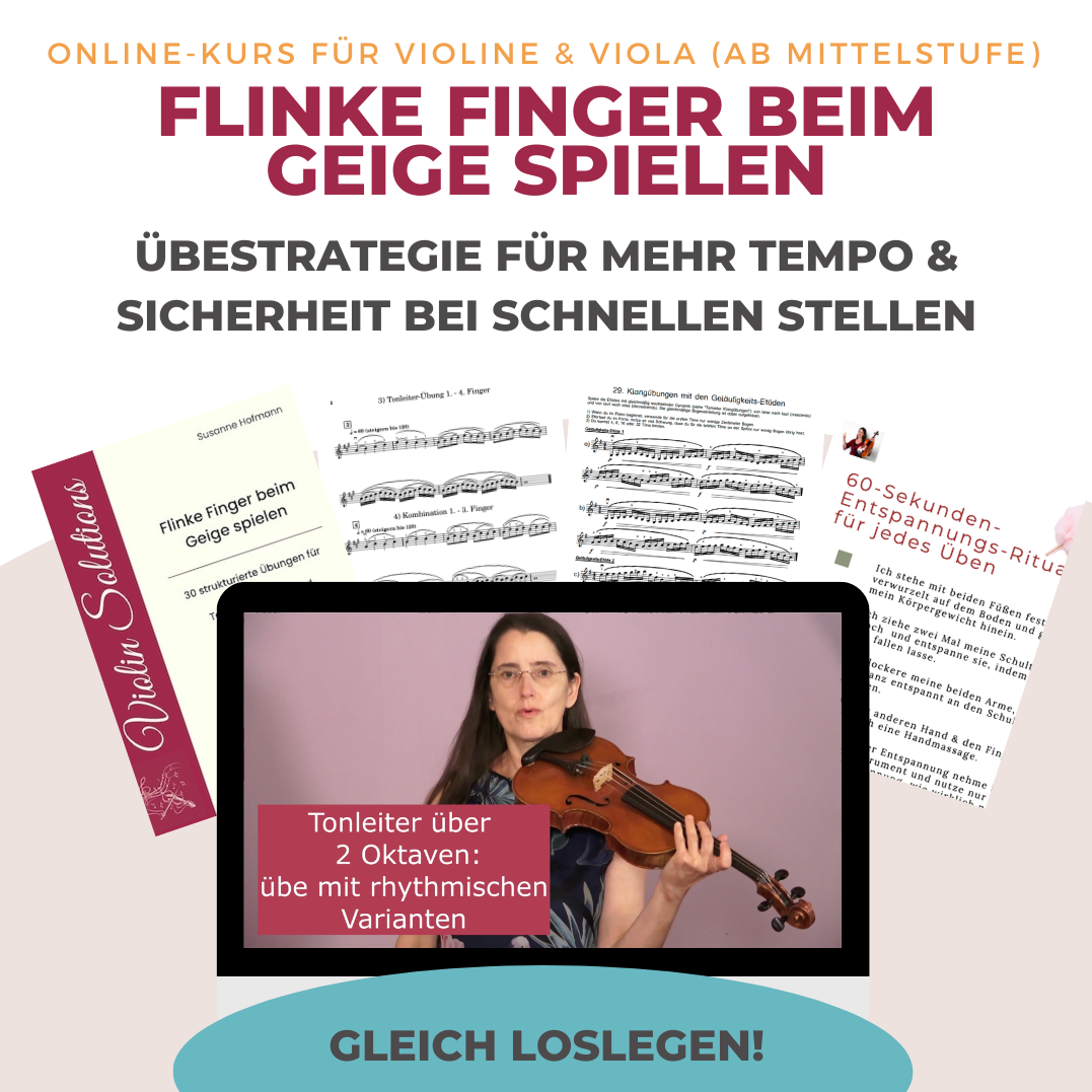 Online-Kurse Violine Susanne Hofmann