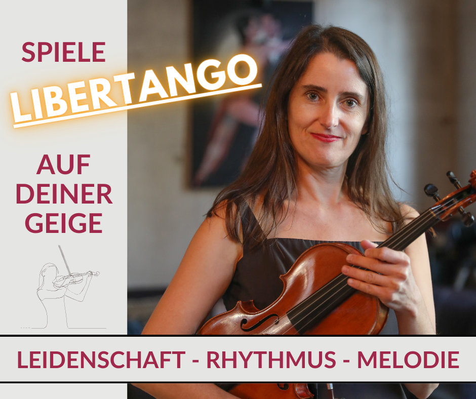 Susanne mit Geige - spiele Libertango Susanne mit Geige - spiele Libertango auf deiner Geige