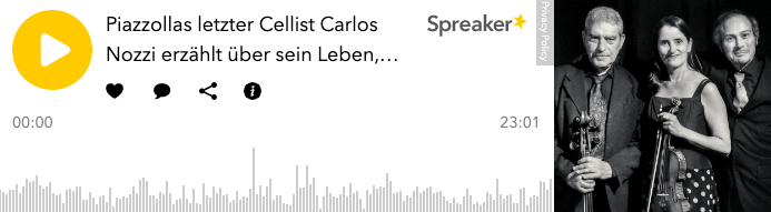 TRIOnfal Klaviertrio TRIOnfal Carlos Nozzi, Gustavo La Cruz, Susanne Hofmann