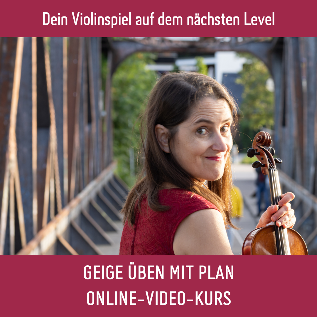 Geige ueben Online Kurs - Susanne Hofmann Violine