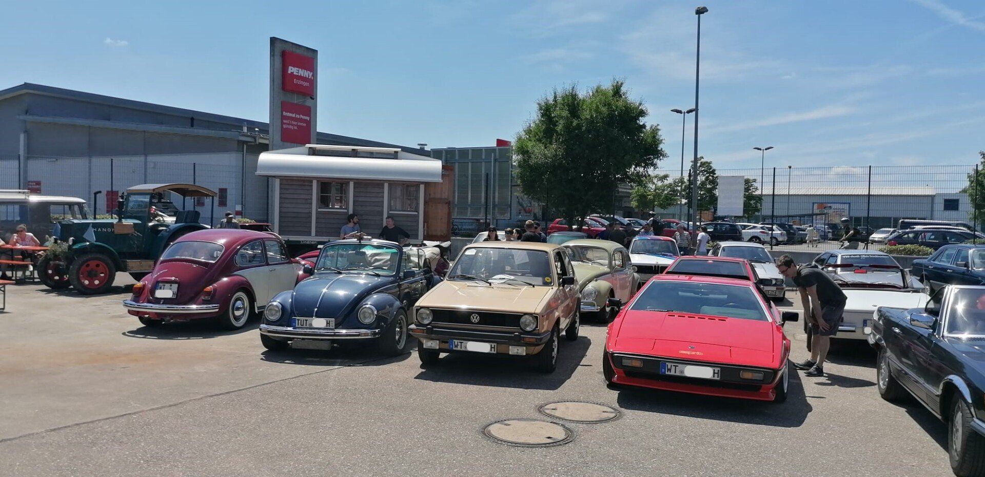 VW Käfer, Golf, Lotus Esprit