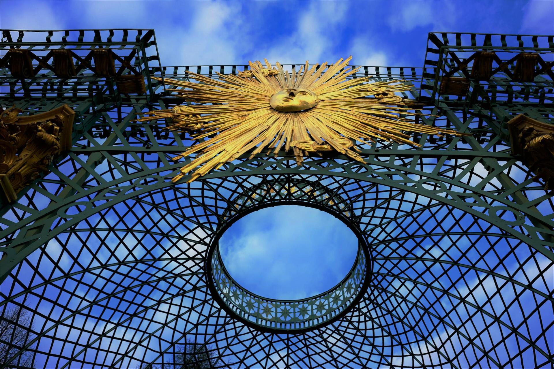 Schloss Sanssouci Potsdam preußische Sonne