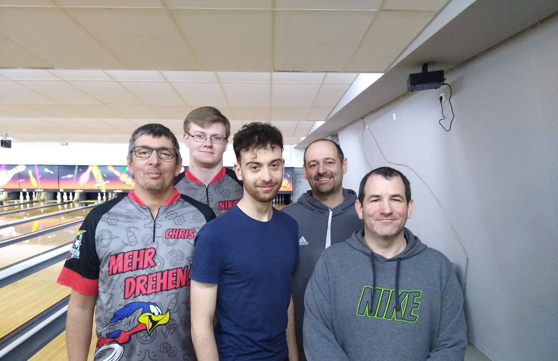 Teamfoto nach Abschluss der Saison