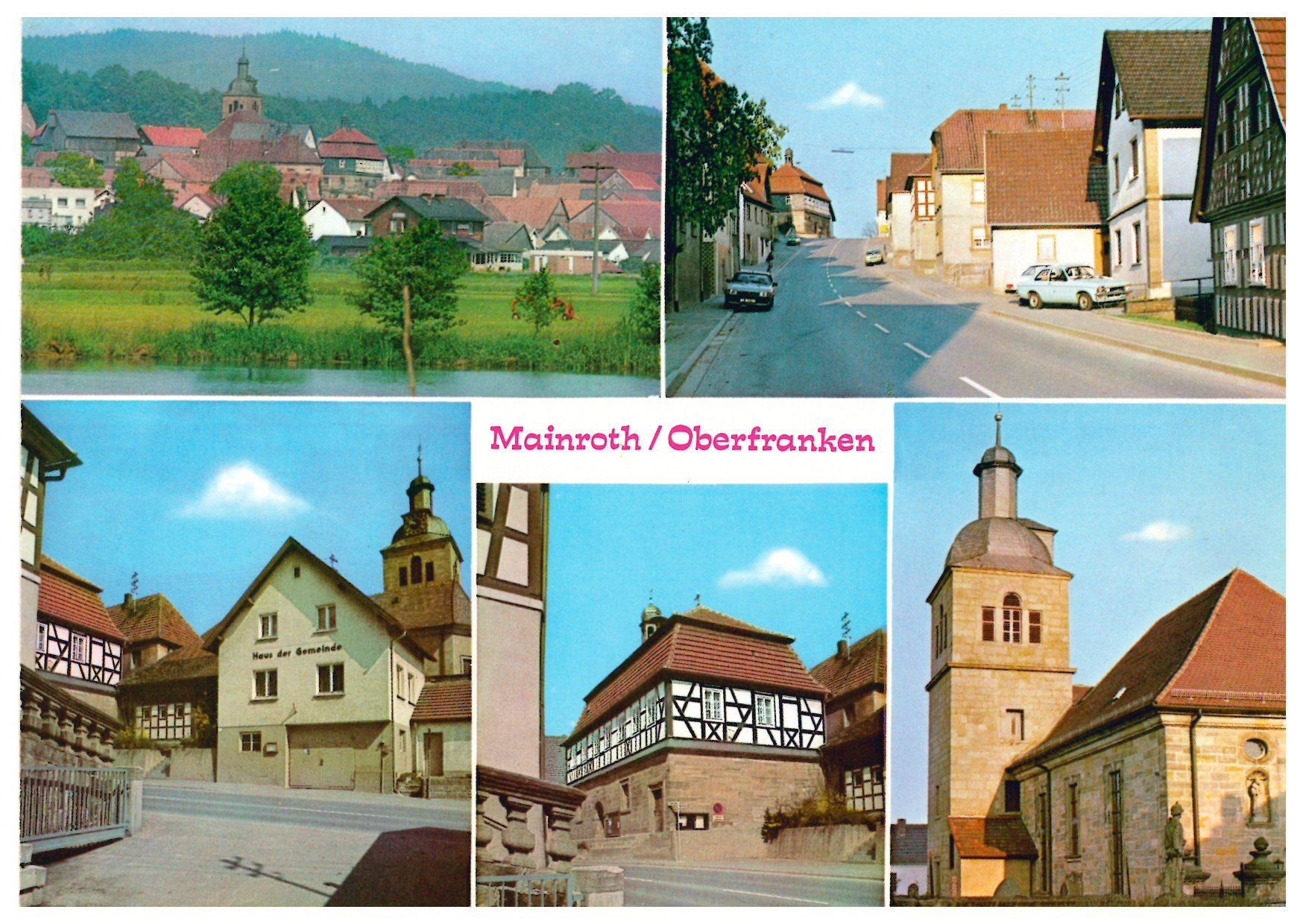 Postkarte Mainroth um 1970 Postkarte Mainroth um 1970