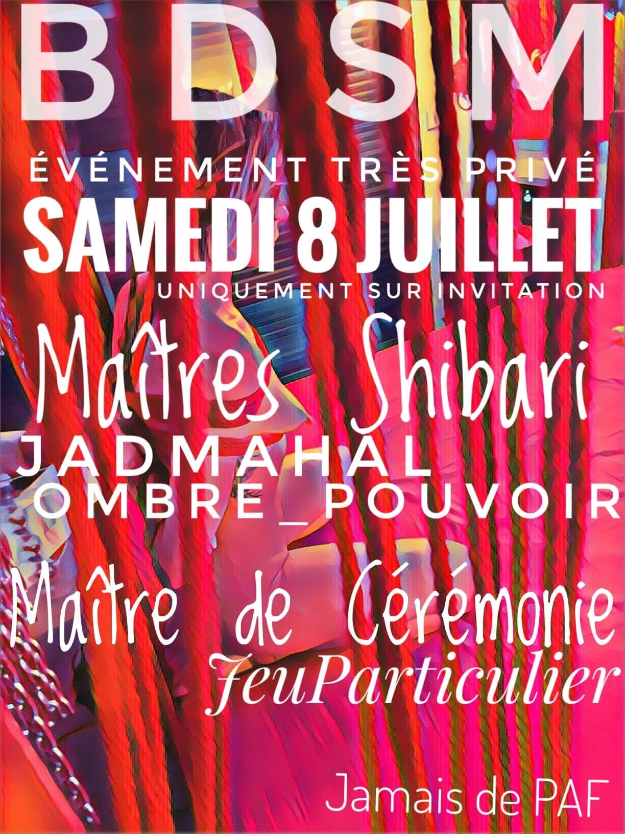Show, Spectacle, performer Shibari hwg-Paris